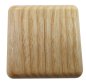 Preview: Einzelrosetten aus Holz, 2-teilig BASIC 60 Esche  schutzlackiert